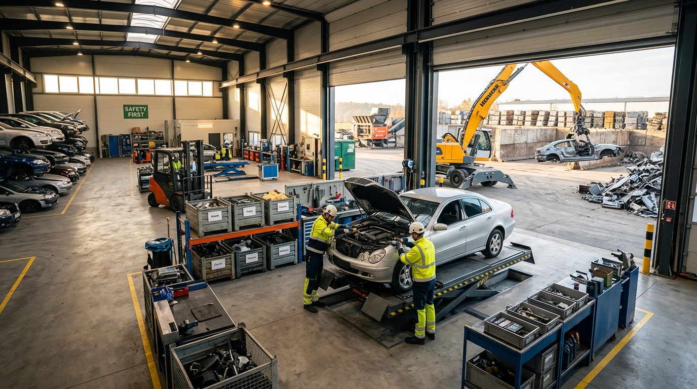 Professional Vehicle Scrapping Facility